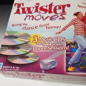 Twister music game with cds